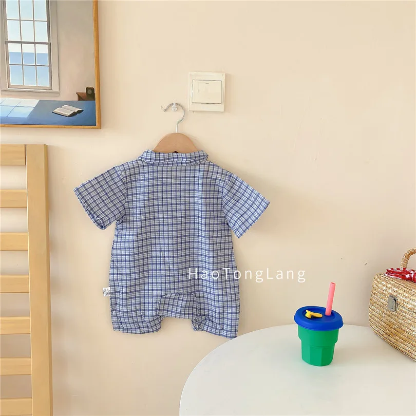 

Family Matching Clothes Family Look Brother And Sister Matching Clothes Plaid Gentleman Baby Boys Romper Princess Baby Dress