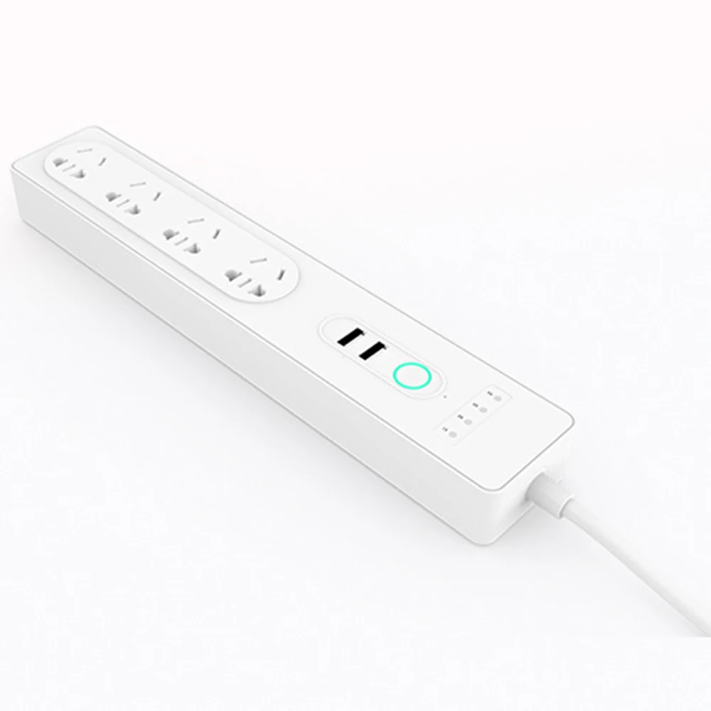 Wifi Smart Power Strip 4 Way AU электрическая розетка Защита от перенапряжения удлинитель