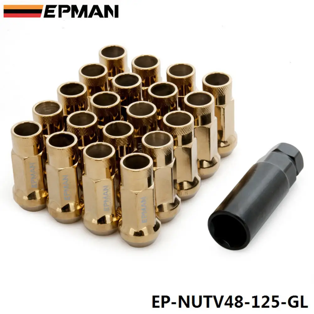 20 шт. M12X1.25 или M12X1.5 JDM V48 авто стальной обод желудь удлиненный открытый конец