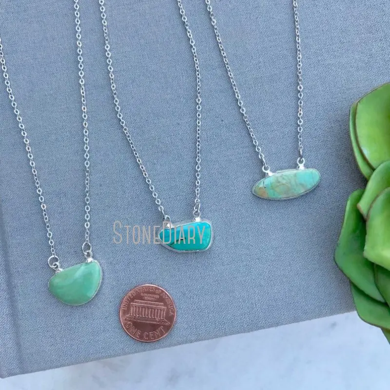 Ожерелье из бирюзы в стиле бохо NM14794 10 шт. свободная форма Горизонтальное