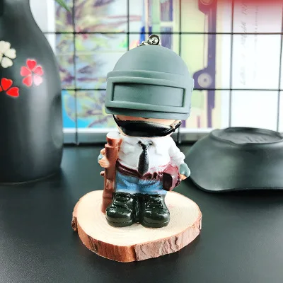 4-2 Игра PUBG брелок AWM 98K Pan вся модель винтовки Playerunknown's Battlegrounds косплей реквизит сплав Броня брелок llaveros ключ - Цвет: 4-2