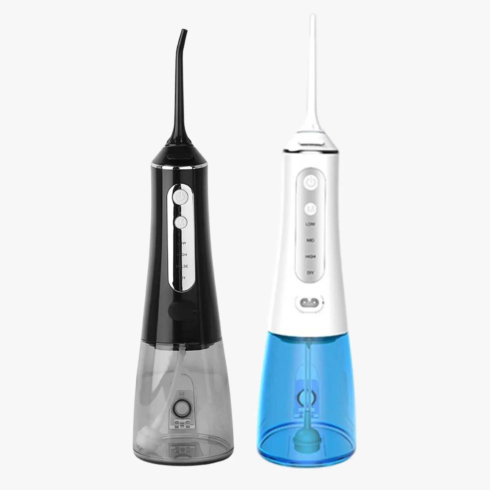 

Oral Irrigator Portable Adjustable USB Rechargeable Oral Care IPX7 Waterproof DIY Mode Cordless Water Flosser for Bridges Care