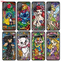 silicone cover mosaic stitch princess for samsung galaxy s21 s20 fe ultra s10 s10e lite s9 s8 s7 edge plus phone case