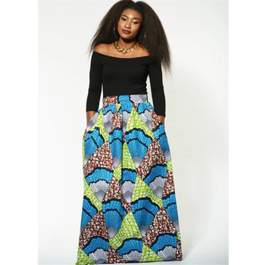 2021 новости для женщин в африканском стиле Стиль одежда Длинные свободные