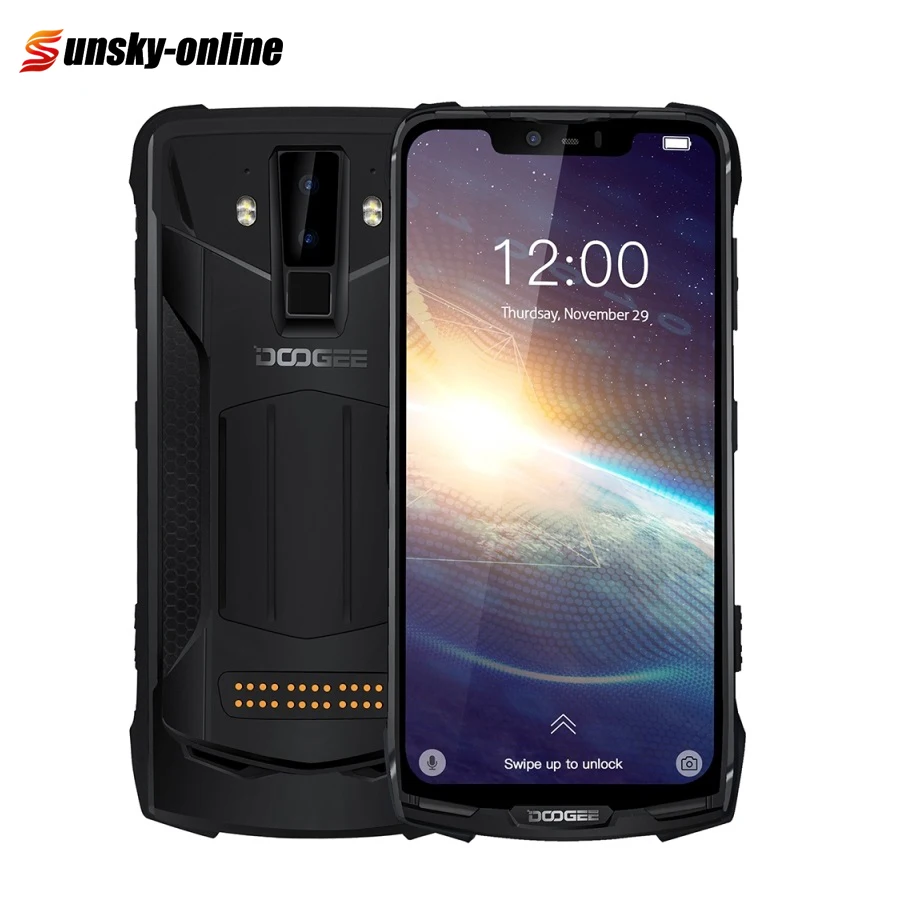 Смартфон DOOGEE S90 Pro защищенный IP68 6 + 128 ГБ 18 дюйма 5050 мАч 16 8 МП|Смартфоны| |