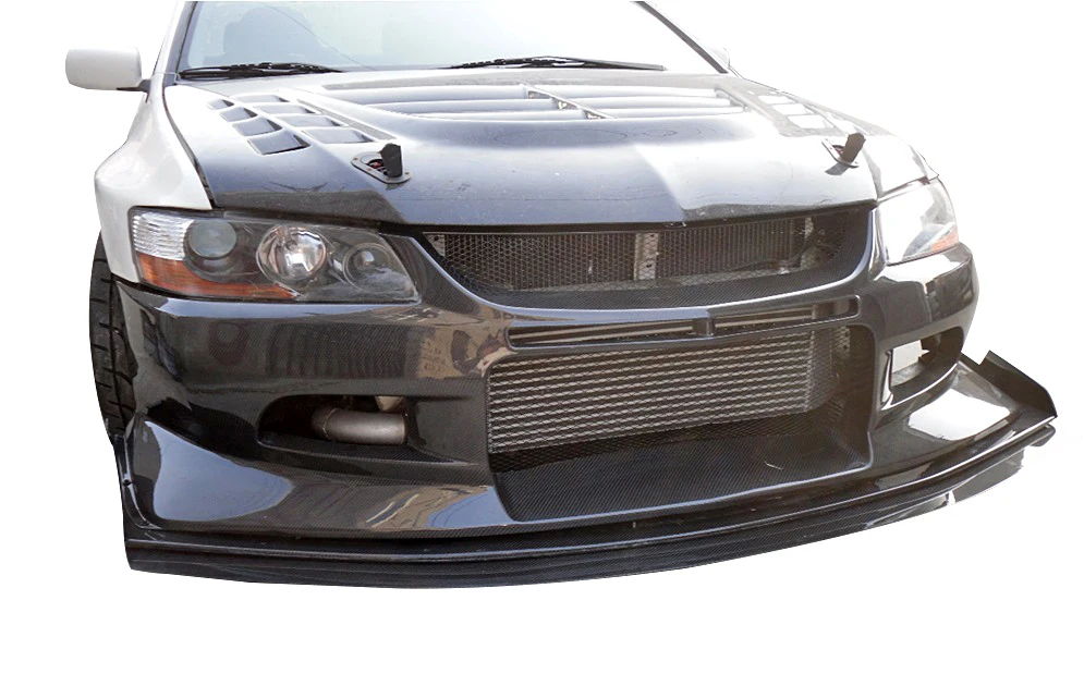 Автомобильный Стайлинг для Mitsubishi Evolution EVO 8 9 VTX Cyber FRP стекловолокно передний
