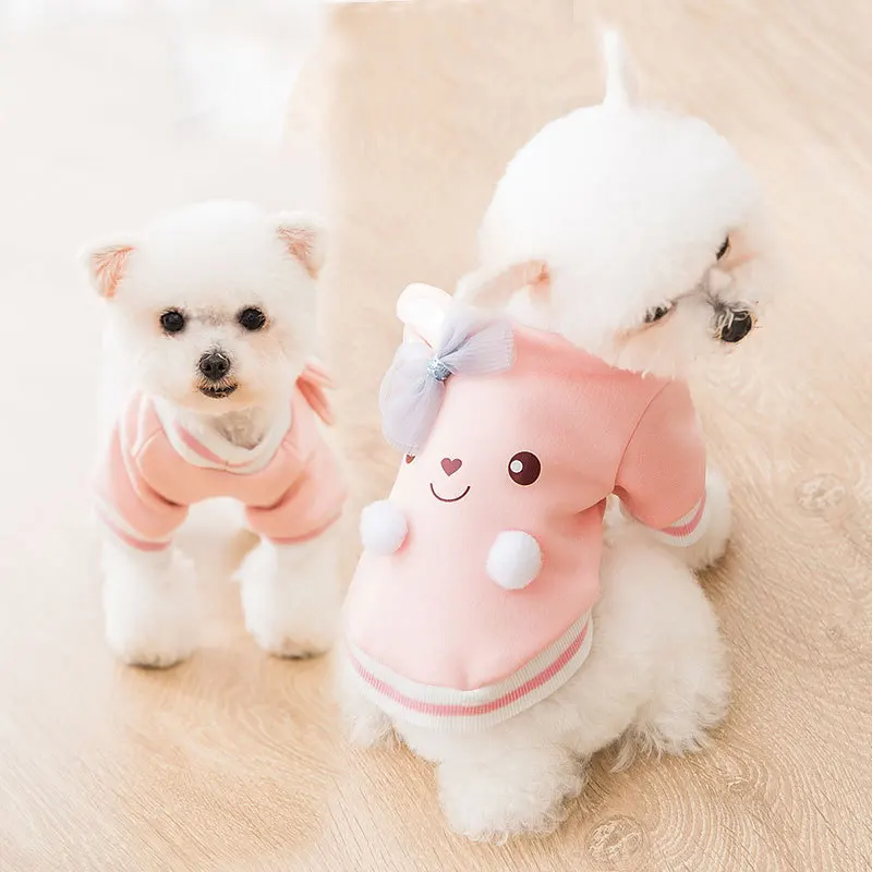 

Pet Cute Rabbit Print Sweater Dog Winter Clothes For Small Dogs Cats Puppy Costume Suit For Chihuahua Yorkirs Ropa Perro Teddy