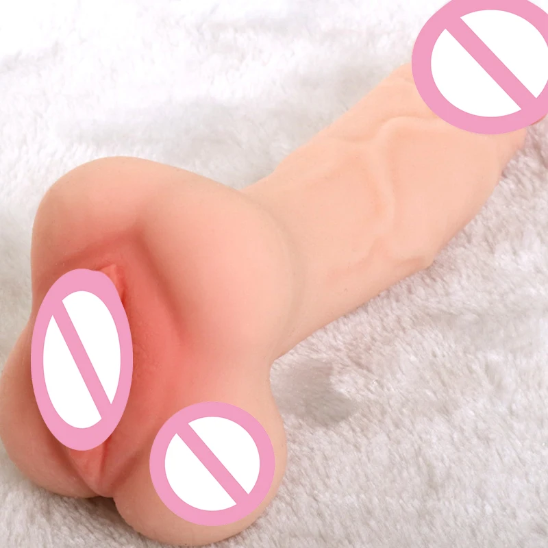 Реалистичный фаллоимитатор унисекс для мастурбации Пенис с длинным рукавом