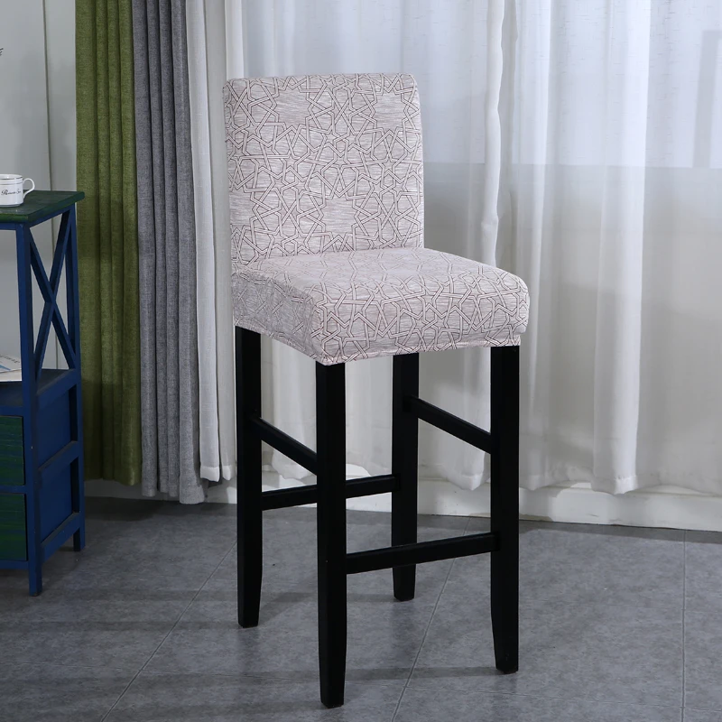 

MKZOOM Small style stretch spandex chair covers for dining room office banquet wedding chair decorate protector from pets