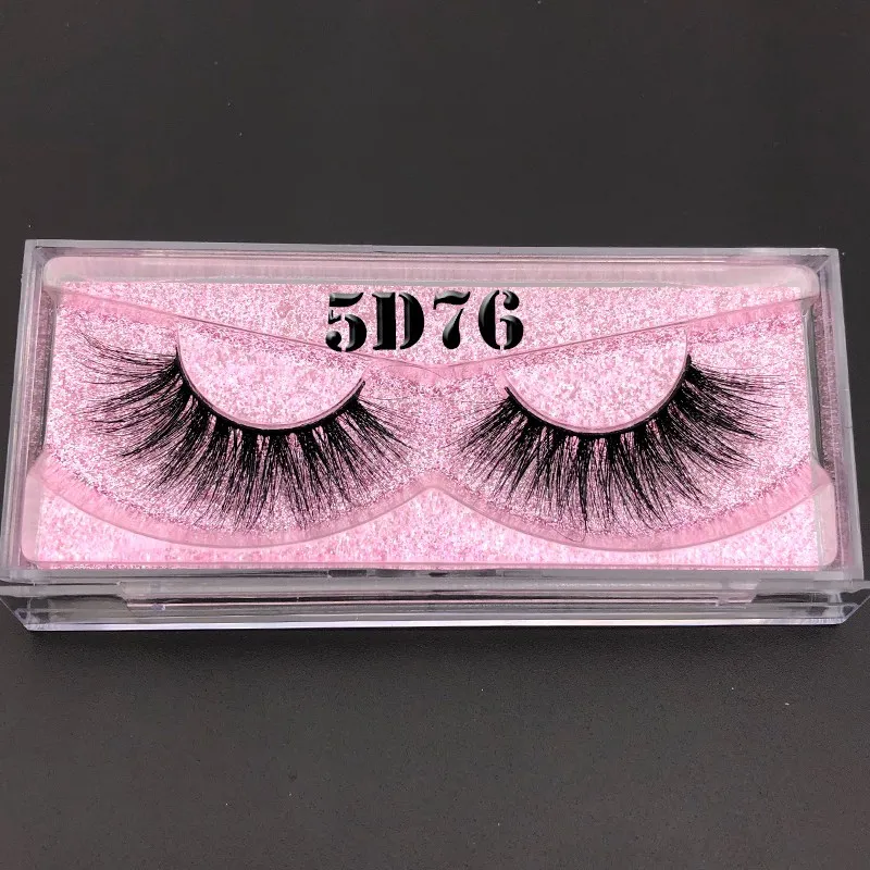 5D76 Mikiwi 5d lashes 3D норковые ресницы розовое золото блестящий чехол коробка с собственным логотипом для оптового заказа whalesale - Цвет: 5D76