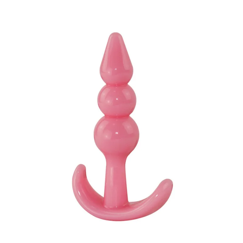 Soft Silicone Anal Dildo Butt Plug Prostate Massager Adult Gay Products Beads G-spot Erotic Sex Toys for Men Women | Красота и