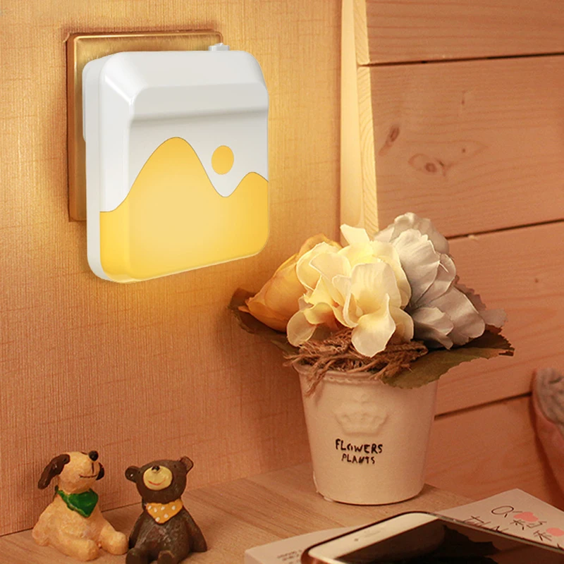

Home Electronic Products LED Dimmable Night Light Home Electronics Dimmable Night Light Yellow White Light Switch Dropshipping