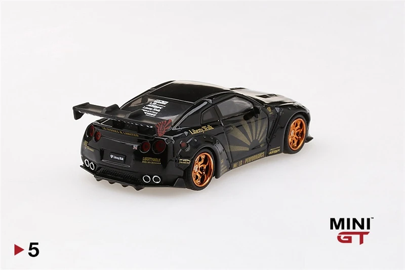 MINI GT 1:64 LB Works GT-R R35 Type 1 alloy toy car toys for children diecast model Birthday gift | Игрушки и хобби