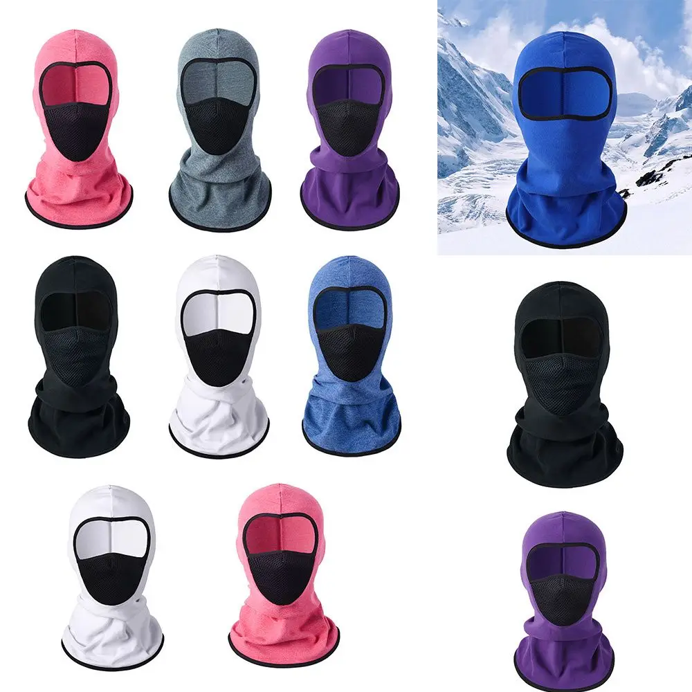 

Winter Full Face Cover Men Windproof Warmer Balaclava Cap Breathable Thermal Liner Face Cover