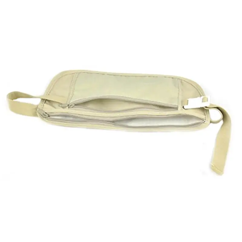 

Fashion Funny Pack Waterproof Zipper Travel Pouch Hidden Waist Bag Compact Security Money Waist Belt Bag