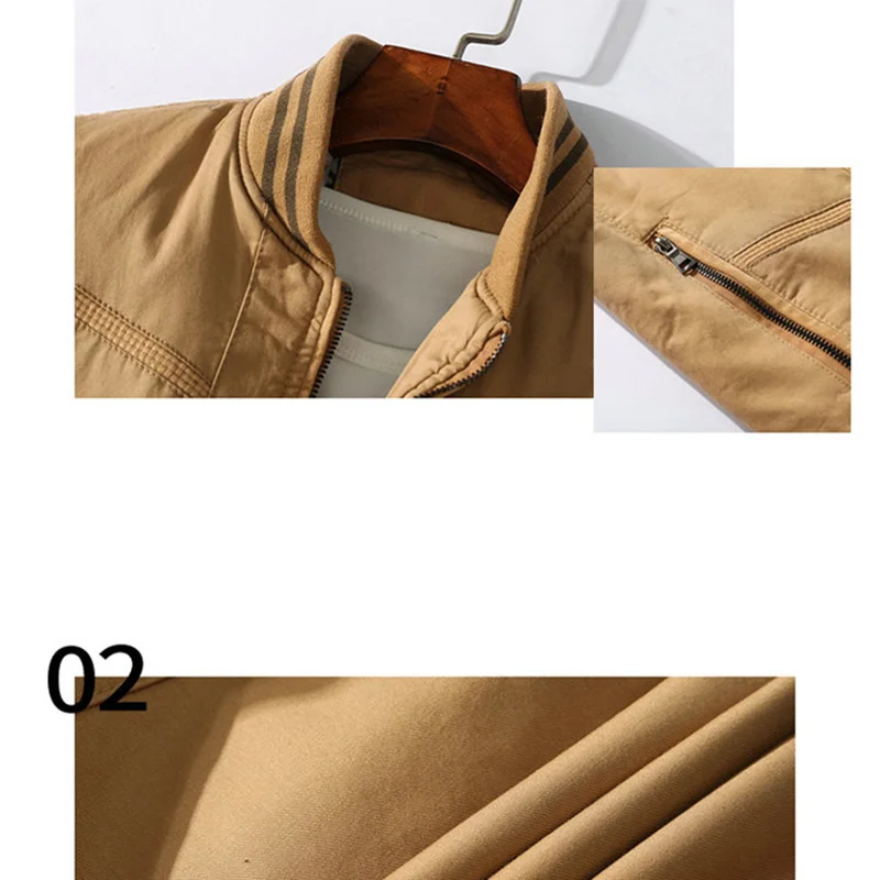 

Little Rain Spring Jacket Men 2020 Stand Collar Baseball Windbreaker Jackets outwear Vintage Jacket And Urban Clothes For Men