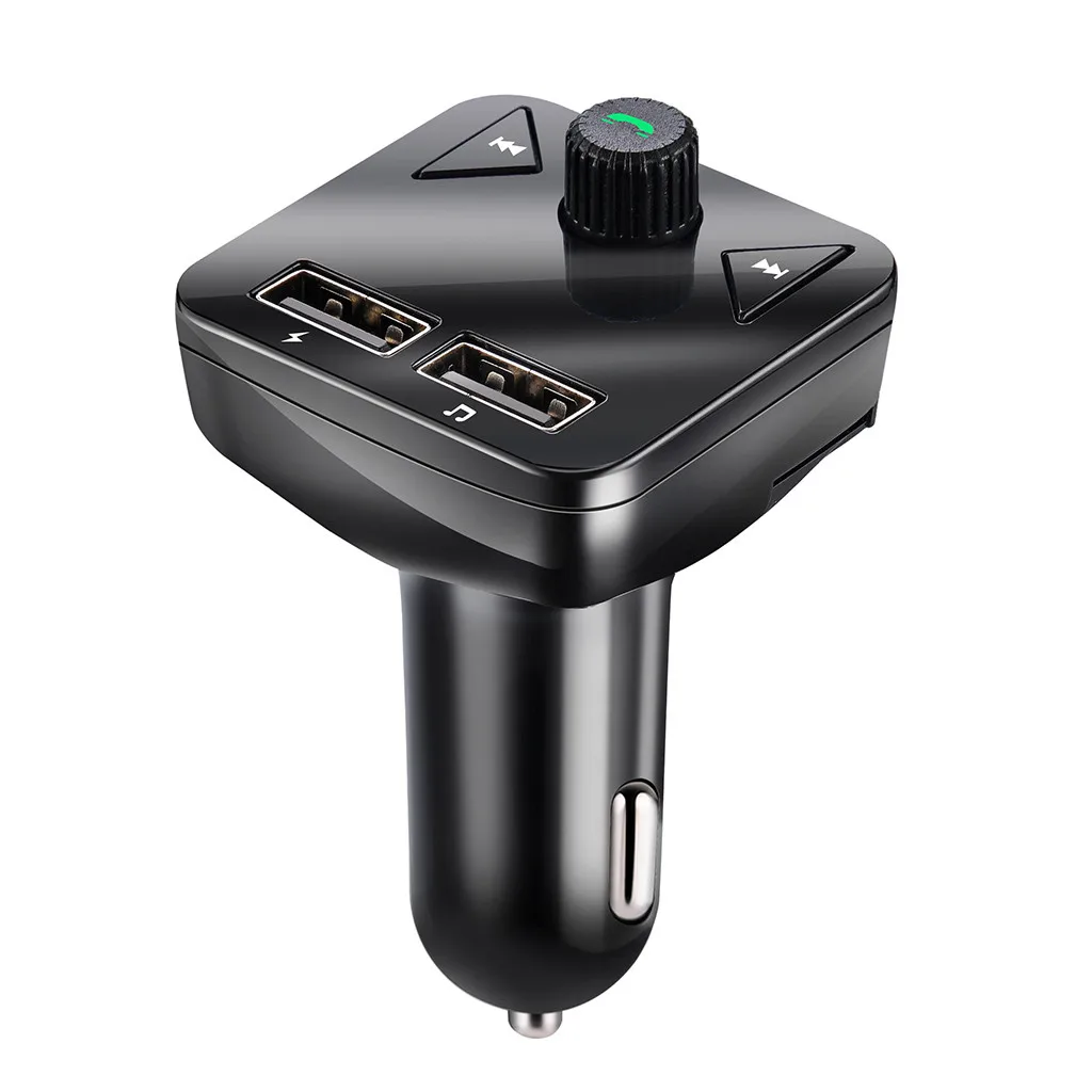 FM Transmitter Aux Modulator Bluetooth Handsfree Car Kit Audio MP3 Player with 3.1A Quick Charge Dual USB Charger | Мобильные