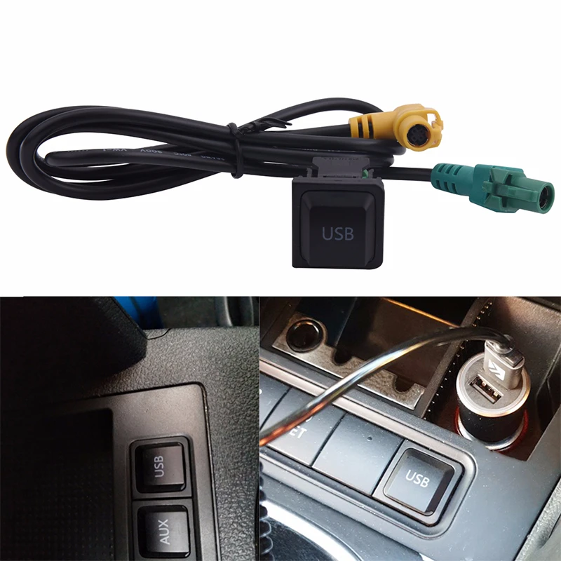 Автомобильный USB AUX-переключатель NS RCD510 RNS315 для VW Golf MK5 MK6 VI 5 6 CC Tiguan Passat B6