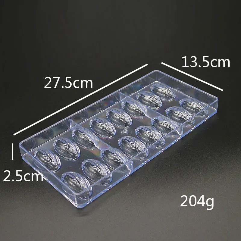 Форма для нового шоколада форма какао-бобы конфет поликарбонатная кухонная