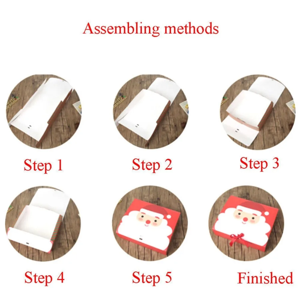 2 размера любимый ЕВА Рождественская декорация Подарочный чехол Конфеты мешочек для упаковки бумажная подарочная коробка