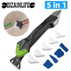 53 в 1 силиконовый съемник, герметик, гладкий скребок, Набор насадок для отделки, инструменты, форма для удаления пола, набор ручных инструментов, аксессуары