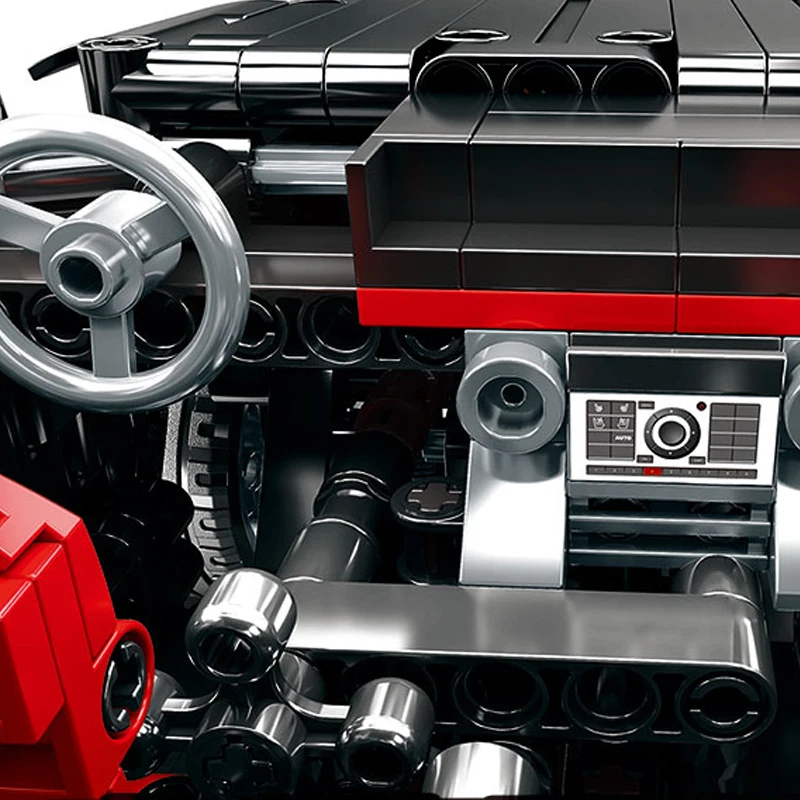 1343 шт. Creator Technic MOC G500 SUV AWD Wagon модели автомобилей строительный блок кирпич совместим с bela 2425