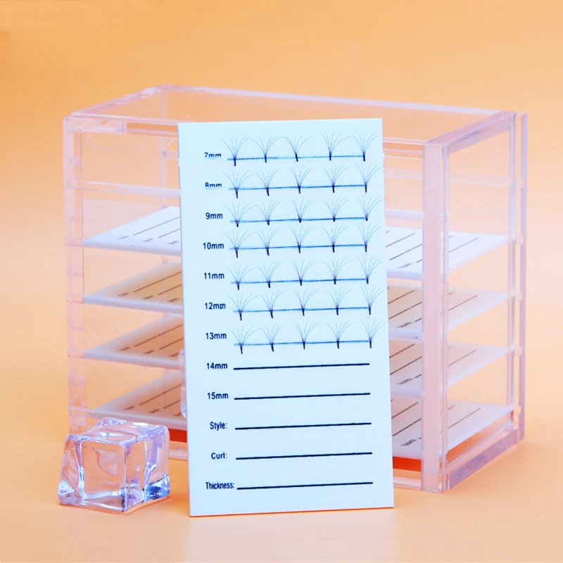 Контейнер для хранения ресниц наращивания|Накладные ресницы| |