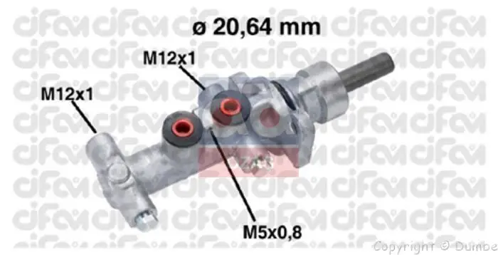

MAIN HEAD 01 TRAFIC-VIVARO 1.9-2.0-2.5dci -ESP * 20,64mm * CIFAM AD