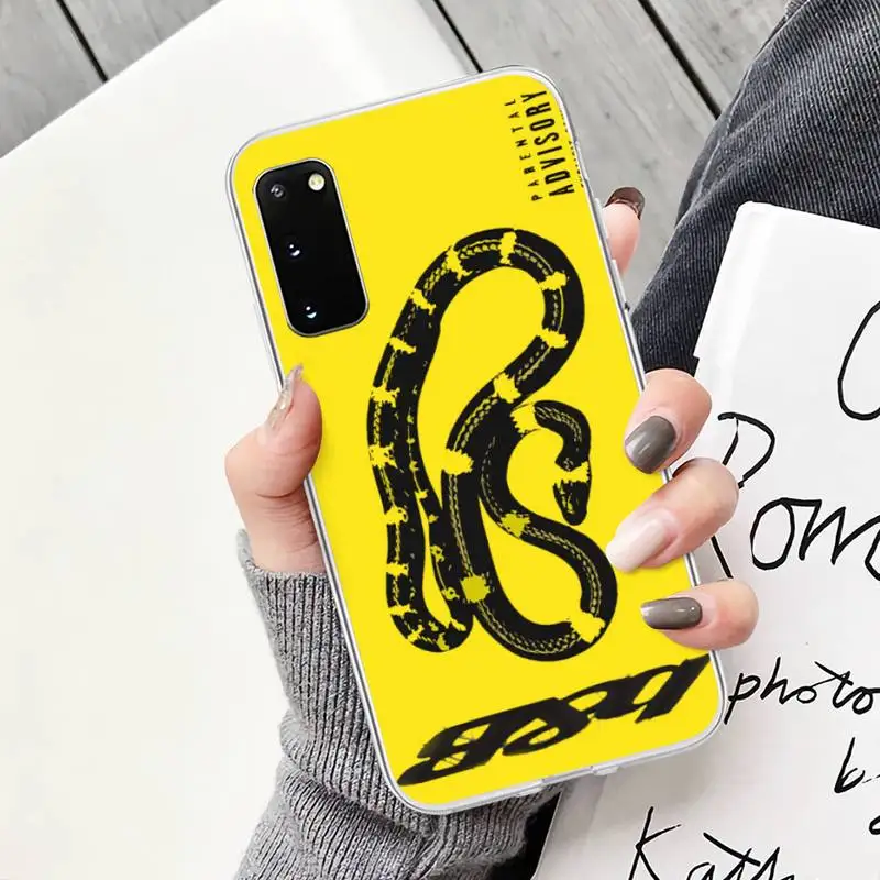 Чехол для телефона Post Malone Beerbongs Samsung Galaxy S8 S9 S10 Plus S10E S20FE A71 A51 A21S прозрачный
