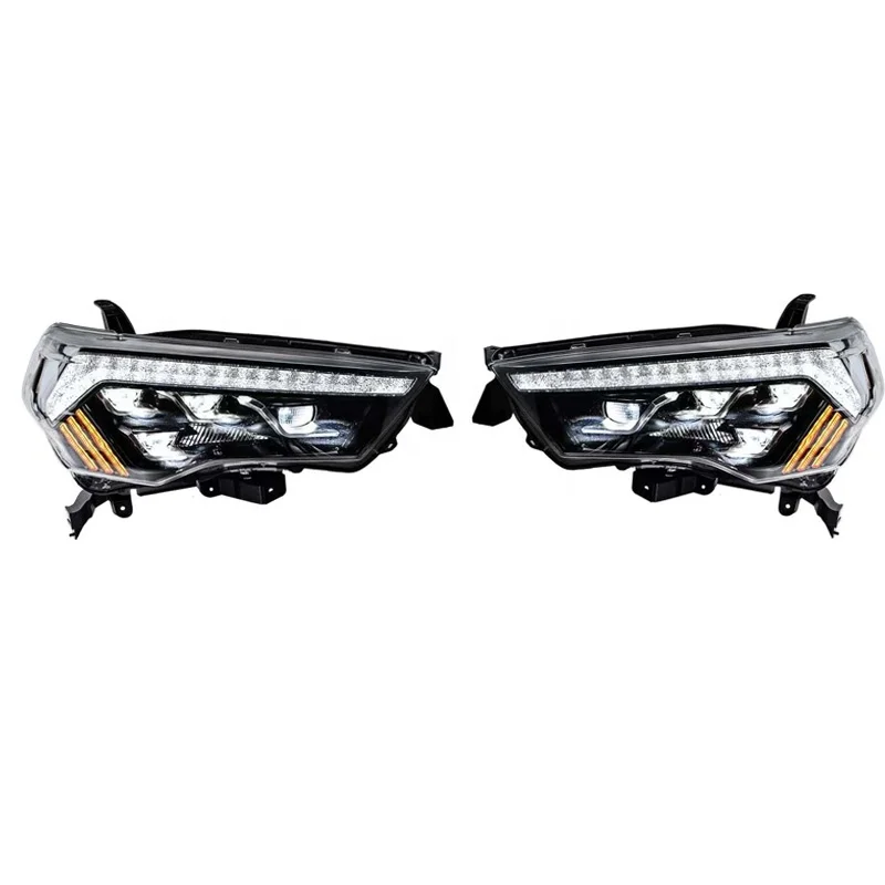 

MAICTOP New Design Auto Parts Black with Dynamtic turning light Car LED Head light For 4Runner NX Headlights 2014-2020