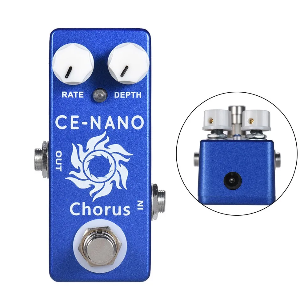 

Mosky CE-Chorus Guitar Effect Pedal Premium Effects Classic BBD Chip Zinc Aluminum Alloy True Bypass Electric Guitar Accessories