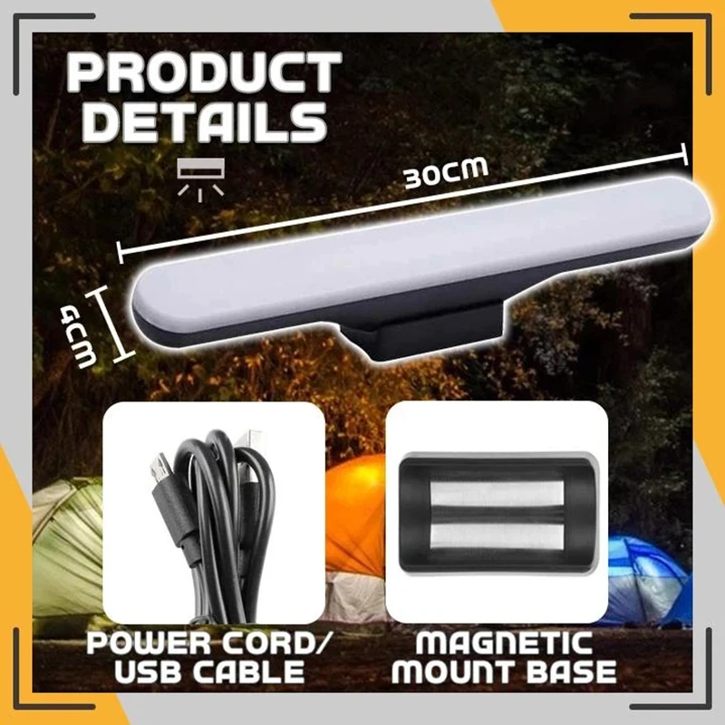

New Hot USB Rechargeable/Plug-in Magnetic Eye-Protection Light Adsorption Type Student Dormitory Lamp USJ99