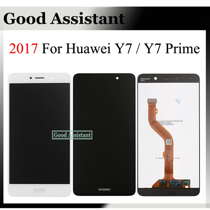 Высококачественный новый для Huawei Y7 2017 / Prime TRT-TL00 Nova Lite + TRT-LX1 ЖК-дисплей цифровой