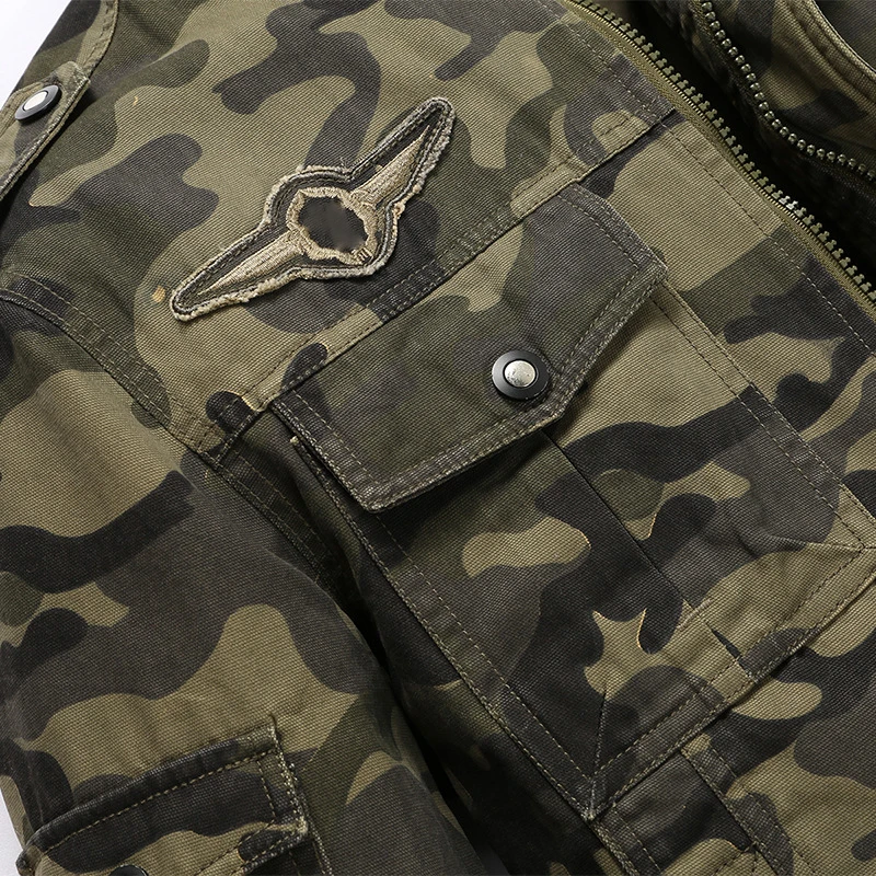 Brand Tide Nice Male Jacket Slim Fit High Quality Mens Autumn Clothing Man Jackets Zipper Warm Men Army Clothes | Мужская одежда