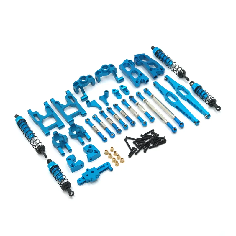 For WLtoys RC Car 12428 12423 FY03 Upgrade Accessories Kit Shock Absorbers RC Buggy Car Parts 12 Piece Sets