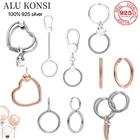 Женские серьги-брелоки с амулетом, из серебра 2021 пробы