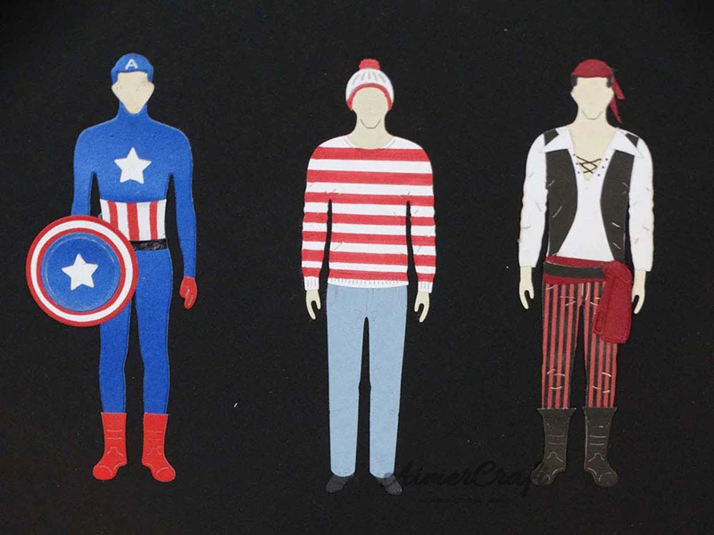 Мужская одежда металлические Вырубные штампы для пальто искусственное