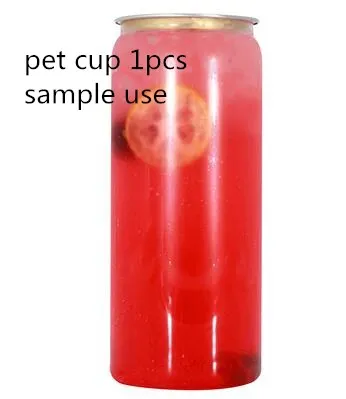 pet cup 1 pcs Умная банка для домашних животных, алюминиевая банка для пива, упаковочная машина для пакетиков и стеклянных банок для чайных магазинов, напитков, колы, банок, чашек - Цвет: pet cup 1 pcs