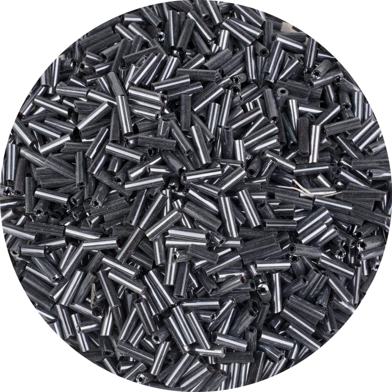 Розовые 2x6 мм чешские стеклянные трубчатые бусины-разделители 500 шт. австрийские