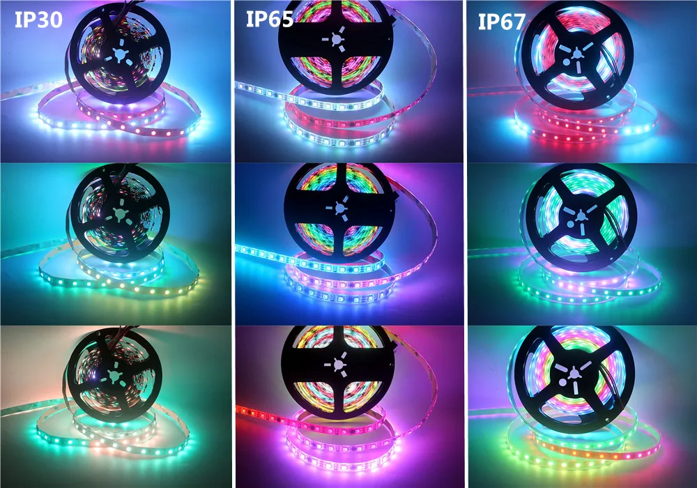Светодиодная лента WS2811 1-5 м SP511E с Wi-Fi управлением, набор светодиодных лент Dream color Pixel, 12 В адаптер для вечеринки Alexa Smart SPI Voice APP (art.: 3920be4e4638c) - 3920be4e4638c