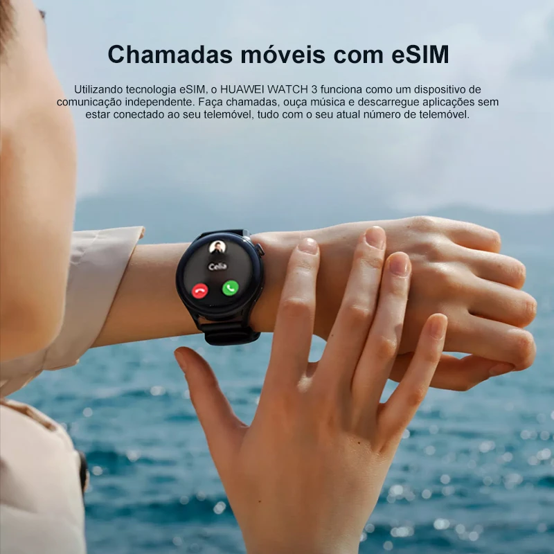 Часы HUAWEI WATCH 3 eSIM для сотовых вызовов, часы для контроля состояния  здоровья на весь день 3 умных режима работы от аккумулятора 3 46 м 【код:  823BR9 | Электроника | АлиЭкспресс