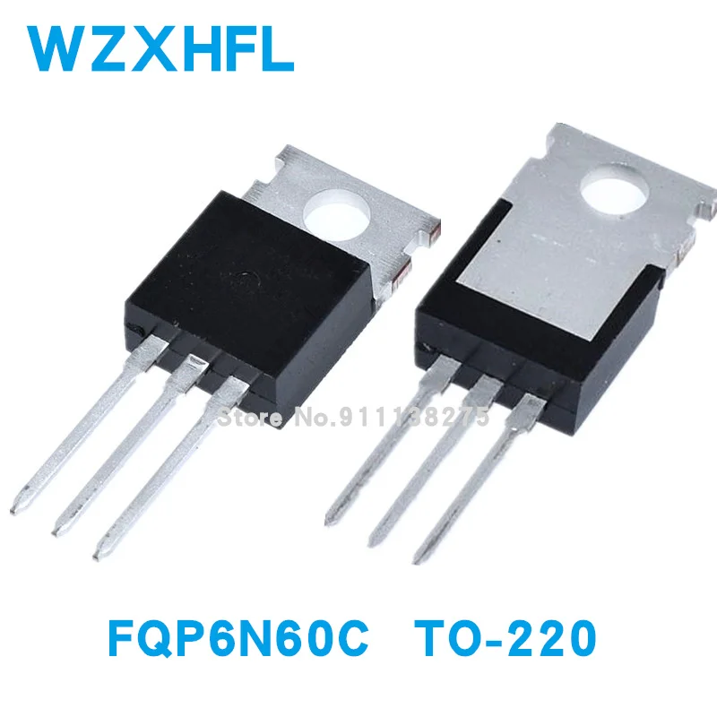 Набор схем FQP6N60C TO220 FQP6N60 TO-220 6N60C 6N60, оригинальный и новый МОП-транзистор с IC-чипсетом, 10 шт. Набор схем FQP6N60C TO220 FQP6N60 TO-220 6N60C 6N60, оригинальный и новый МОП-транзистор с IC-чипсетом, 10 шт.