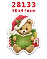 30 шт мультяшный персонаж плоское украшение из смолы PR 28011 - Цвет: 28133