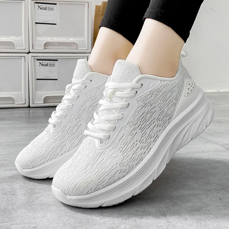 

Spring Fashion Women Casual Platform Shoes 2022 New Lightweight Ladies Breathable Designer Sneakers Zapatillas Deportivas Mujer