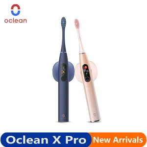Oclean X Pro Sonic Sonic Electric Toothbrush IPX7 Waterproof Design Fast Charge App Connect Touch Screen Brush Global Version