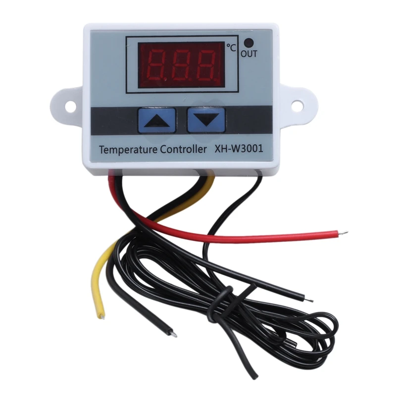 

220V Digital LED Temperature Controller 10A Thermostat Control Switch Probe New