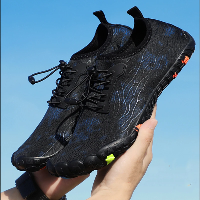 Кроссовки мужские и женские для пляжа дышащие быстросохнущие воды реки походов