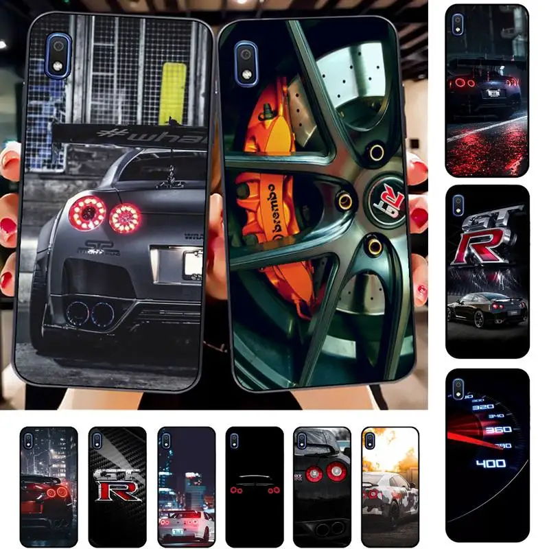 

FHNBLJ GTR Car Cool Phone Case for Samsung A30s 51 71 10 70 20 40 20s 31 10s A7 A8 2018