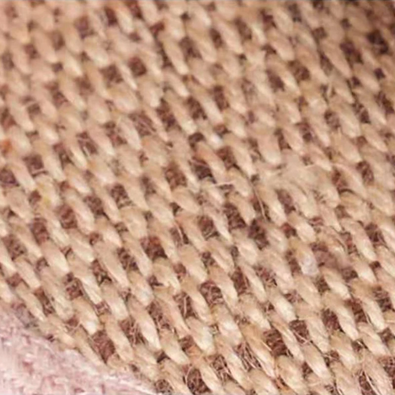 36-45 yards Lovely indoor cool slippers women's antiskid strawberry cotton hemp household shoes couple cartoon flax slippers