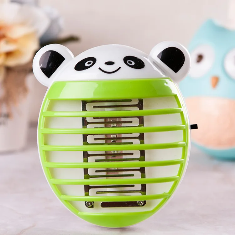 Милый Кот свинья панда Форма электрическая ловушка для комаров анти москитный